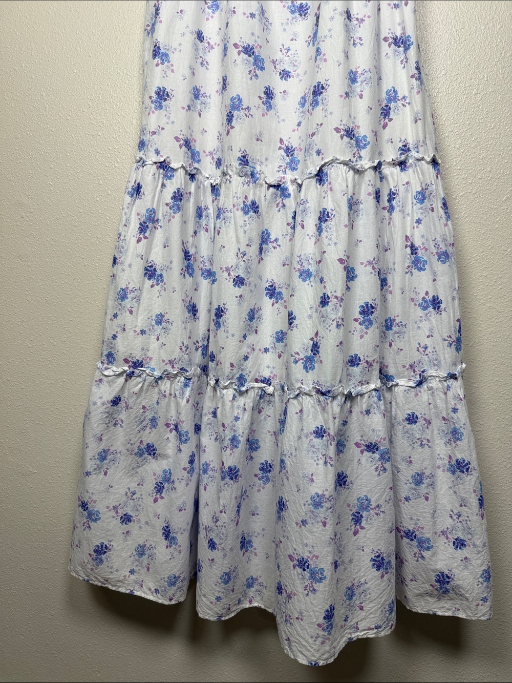 LoveShackFancy x Target Gemma Maxi Dress S Floral Puff Sleeve Smocked Garden - Picture 13 of 16